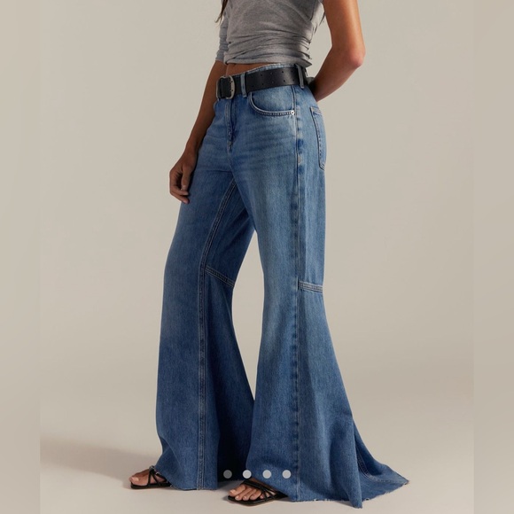 Free People We The Free Live Wire Jeans Sz 26 - Picture 2 of 5